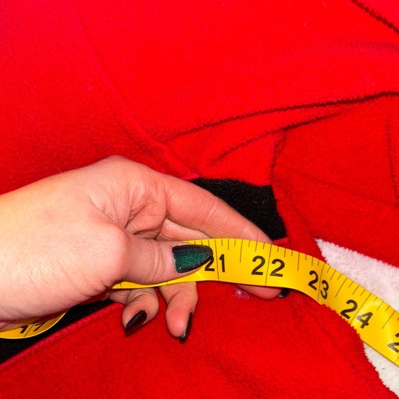 Izod performance Red and Black quarter zip - Picture 5 of 9